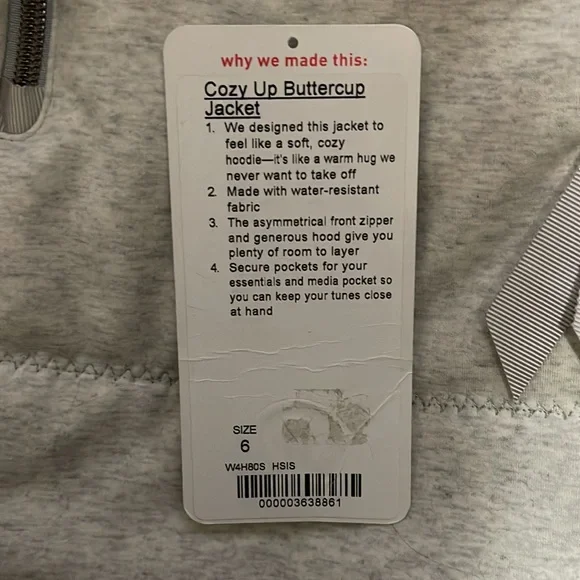 Lululemon Cozy Up Buttercup Jacket